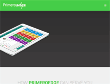 Tablet Screenshot of primeroedge.com